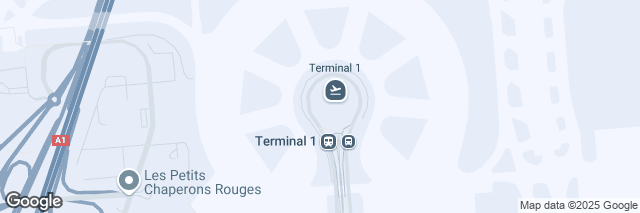 Google Maps Paris CDG Airport Terminal 1, Niveau arrivées Porte 26, 95711 Paris Roissy, France